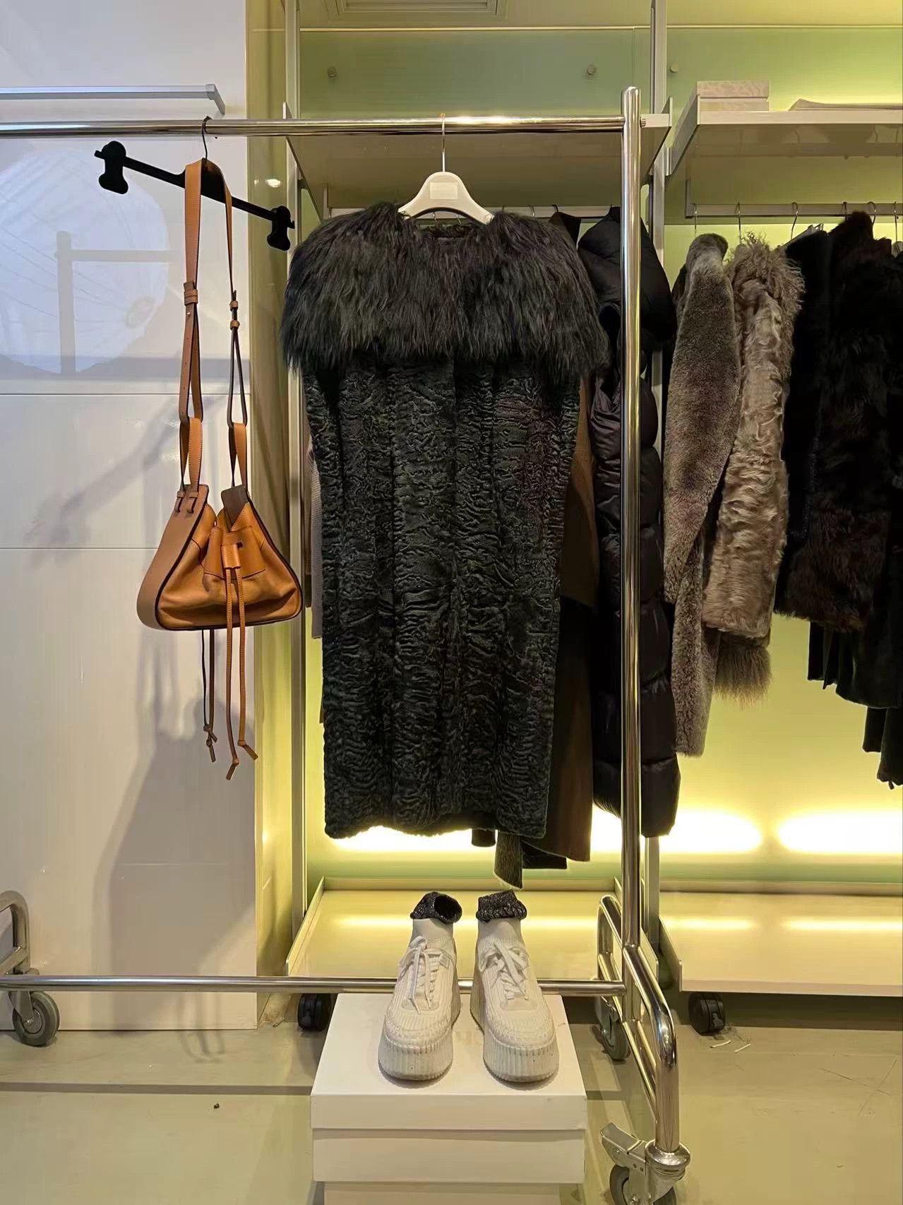 Marni Marni Belted Fur Coat Women's Size 36 New Size XS / US 0-2 / IT 36-38 - 3 Thumbnail