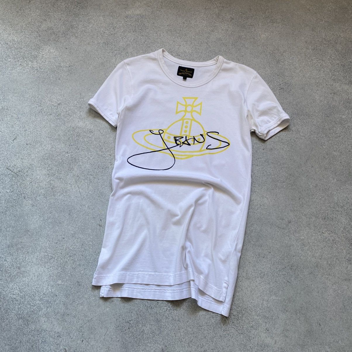 Vivienne Westwood Vivienne Westwood T-Shirt Big Logo Anglomania Hype Y2K Size US S / EU 44-46 / 1 - 1 Thumbnail