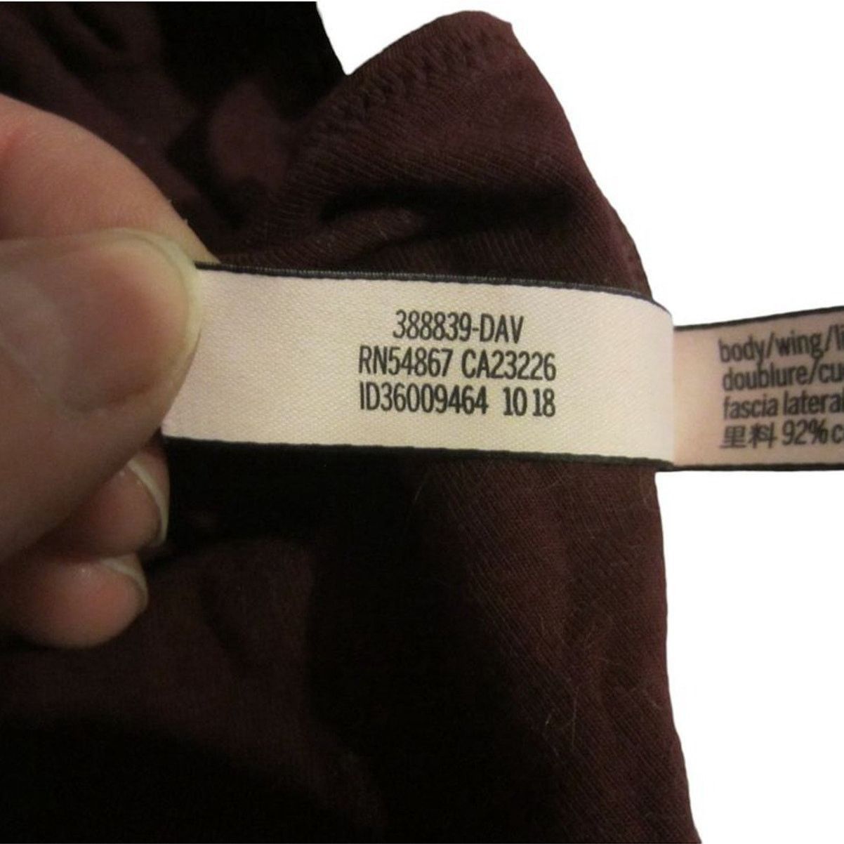 Victoria's Secret Maroon Logo Band Bralette Victoria’s Secret Soft Cotton Size ONE SIZE - 5 Thumbnail