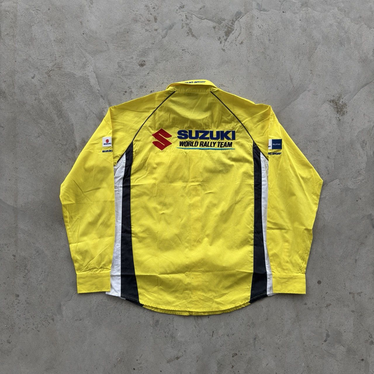 Vintage Vintage 90s Suzuki Sport Racing Button Ups Shirt Size US L / EU 52-54 / 3 - 2 Thumbnail