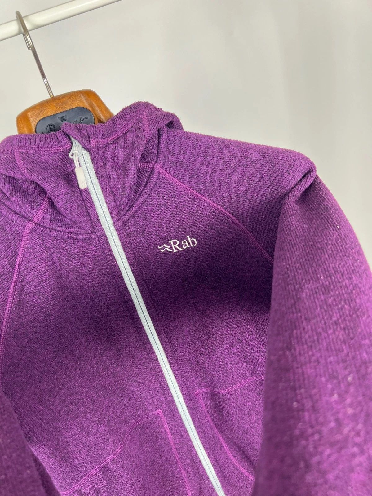 Rab Rab Quest Jacket Fleece Purple Full Zip High Neck Hoodie Size S / US 4 / IT 40 - 3 Thumbnail
