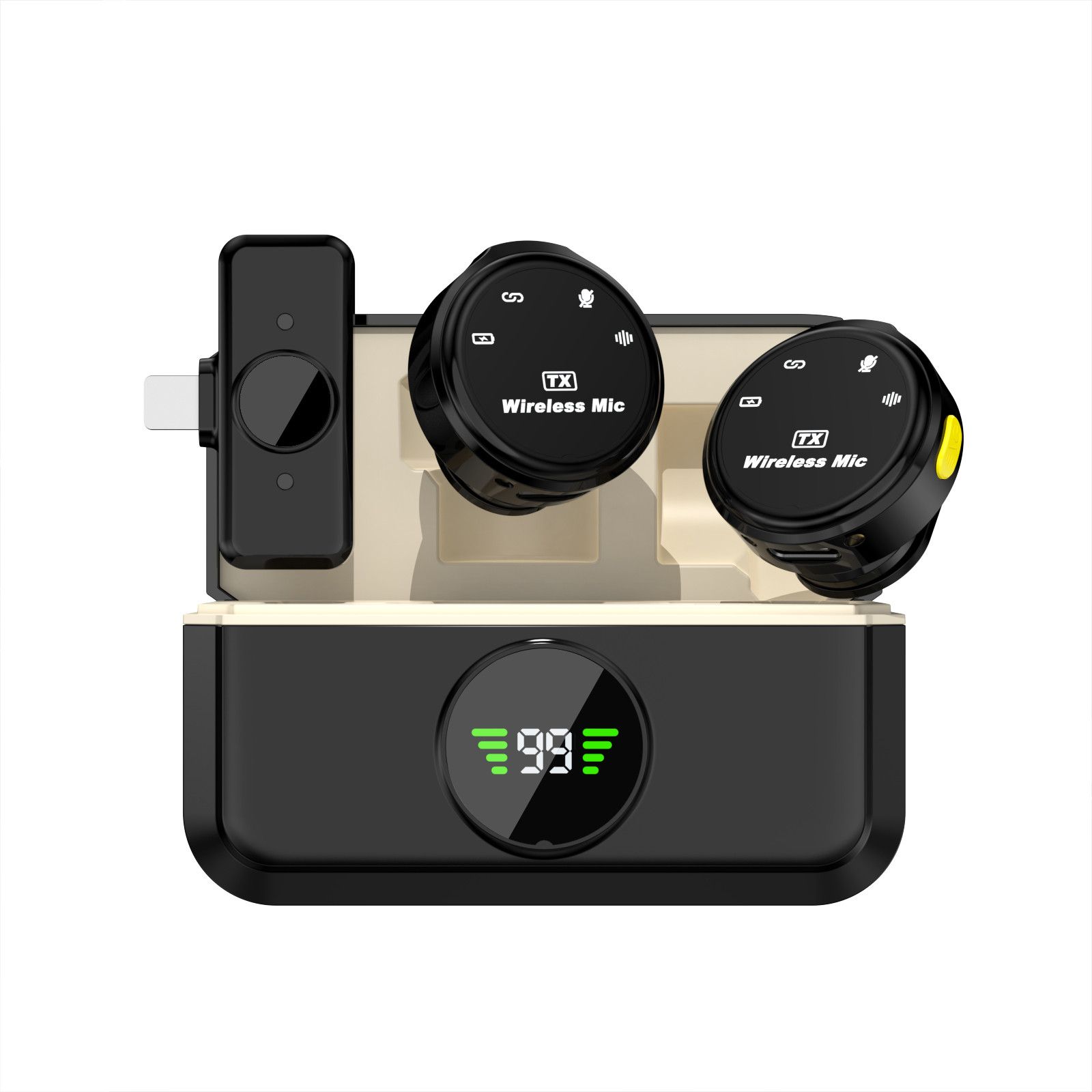 Other Wireless Lavalier Microphone Dual Omnideirectional Lavalier Size ONE SIZE - 1 Thumbnail