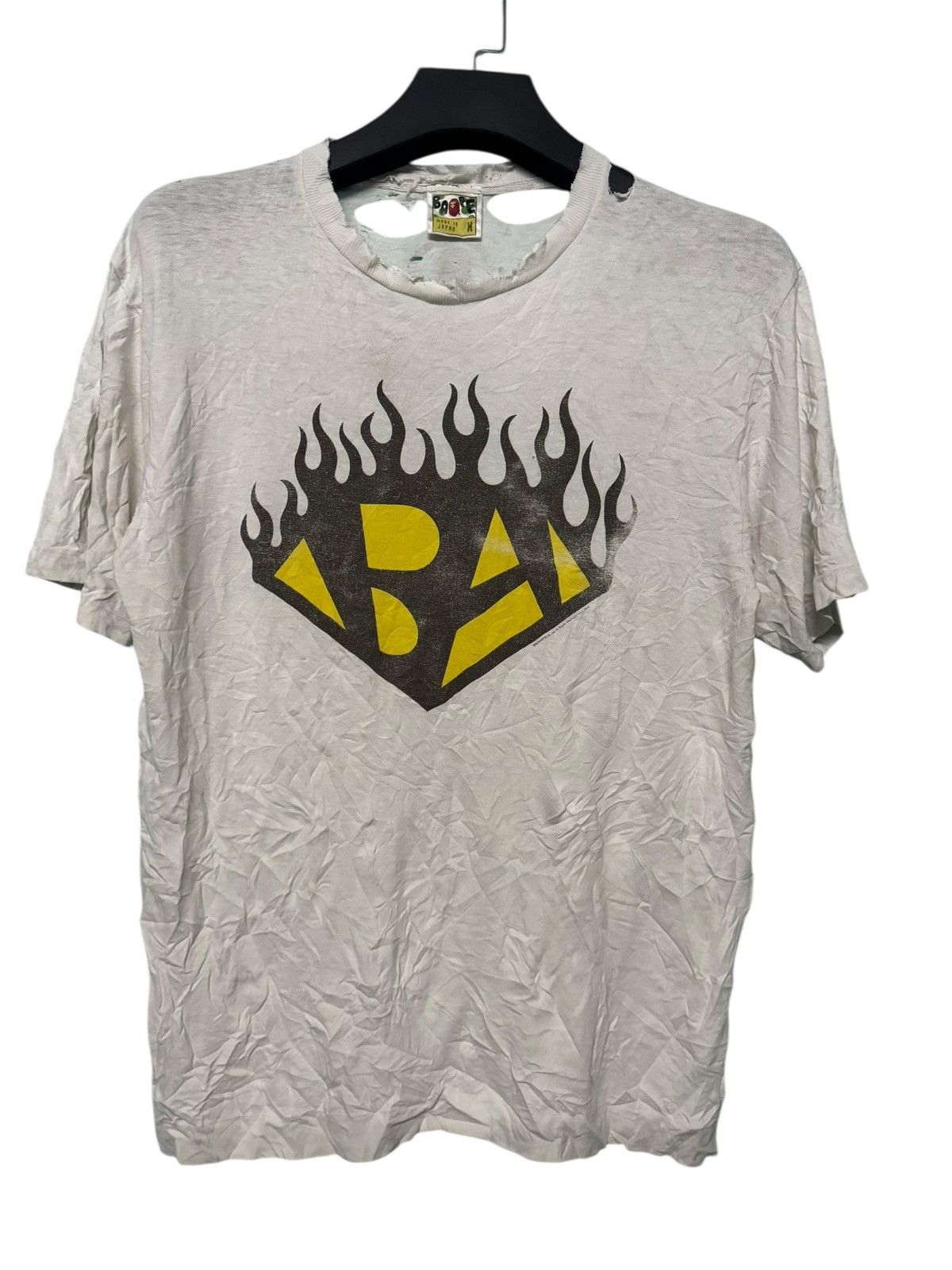 Bape BAPE FLAME DAMAGE DESTROYED L SIZE Size US M / EU 48-50 / 2 - 1 Thumbnail