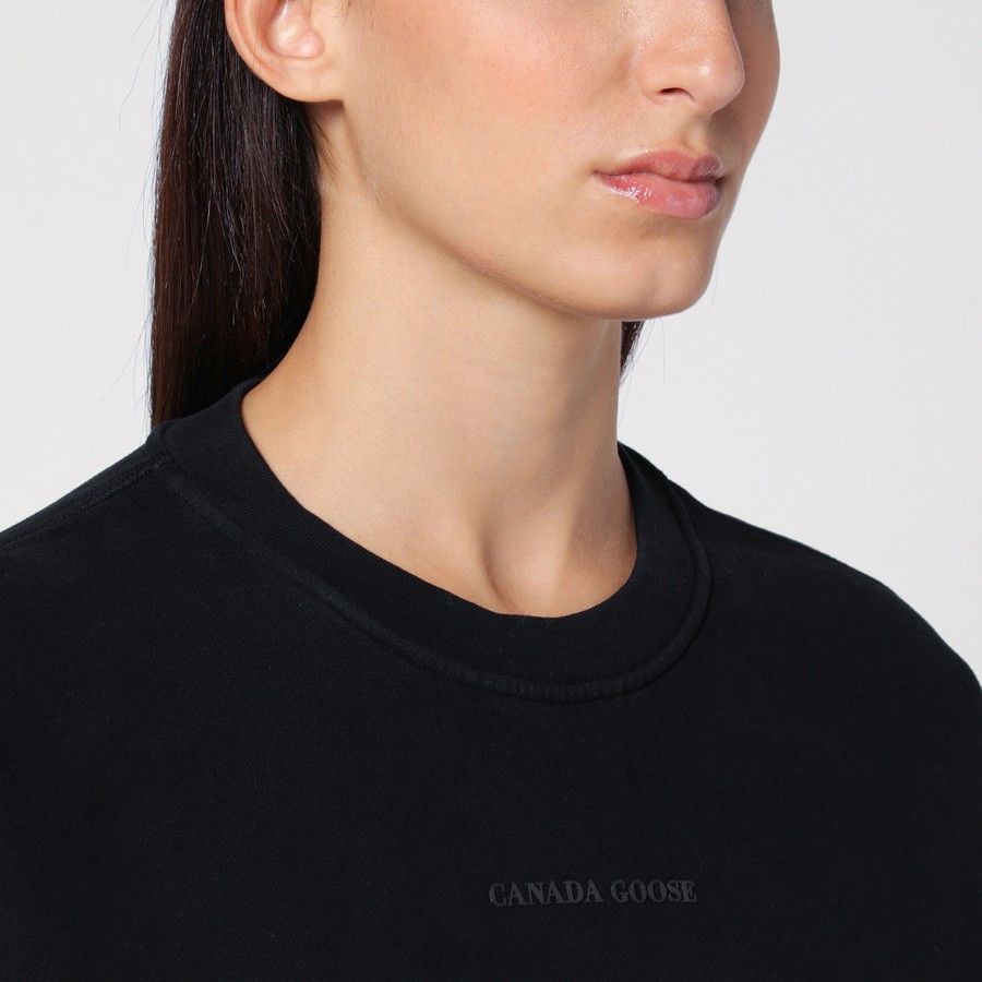 Canada Goose o1d2blof1024 Crewneck Sweatshirt In Black Size L / US 10 / IT 46 - 4 Thumbnail