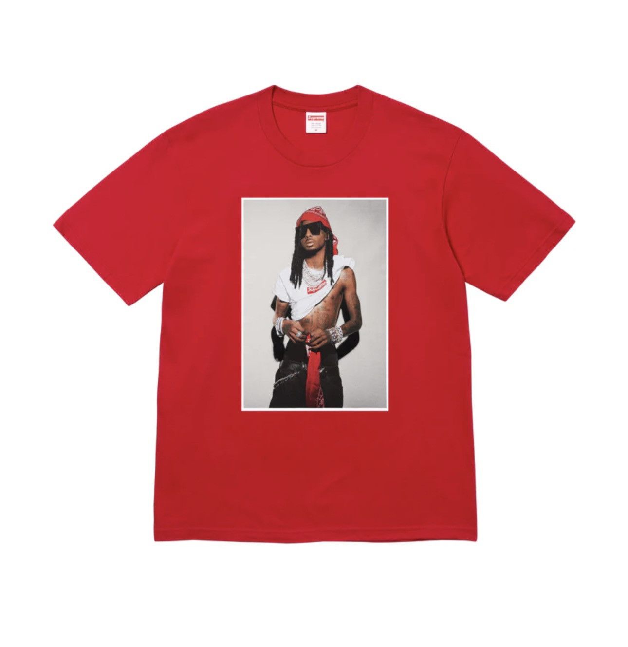 Supreme Supreme Playboy Carti Tee Red Medium Size US M / EU 48-50 / 2 - 1 Thumbnail