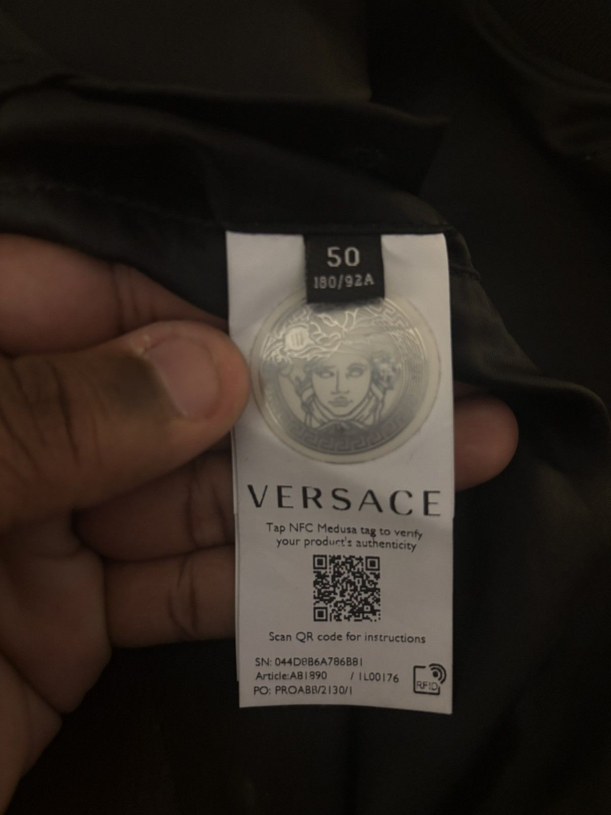 Versace ss22 versace leather jacket Size US M / EU 48-50 / 2 - 11 Thumbnail