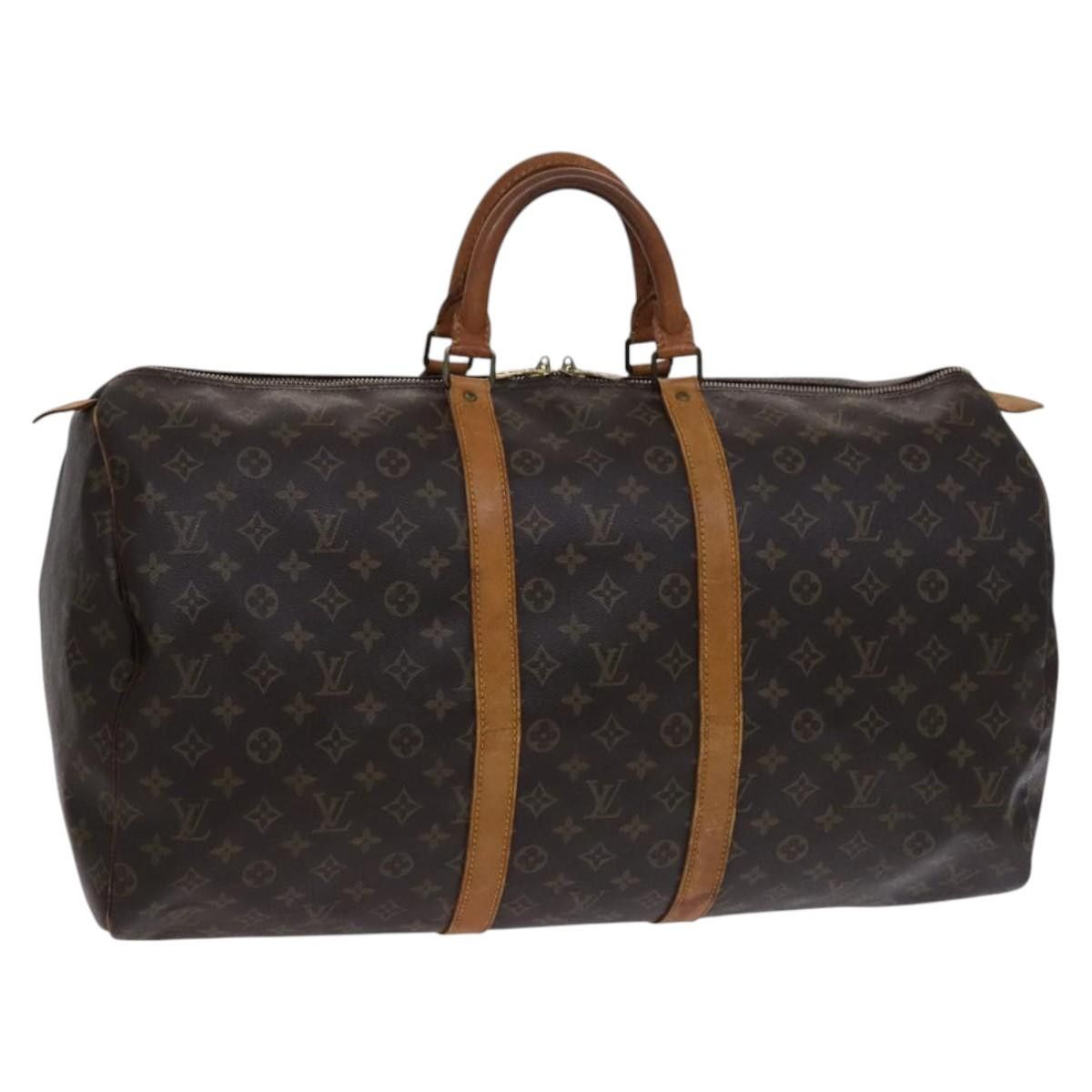 Louis Vuitton LOUIS VUITTON Monogram Keepall 55 Boston Bag M41424 Size ONE SIZE - 1 Thumbnail