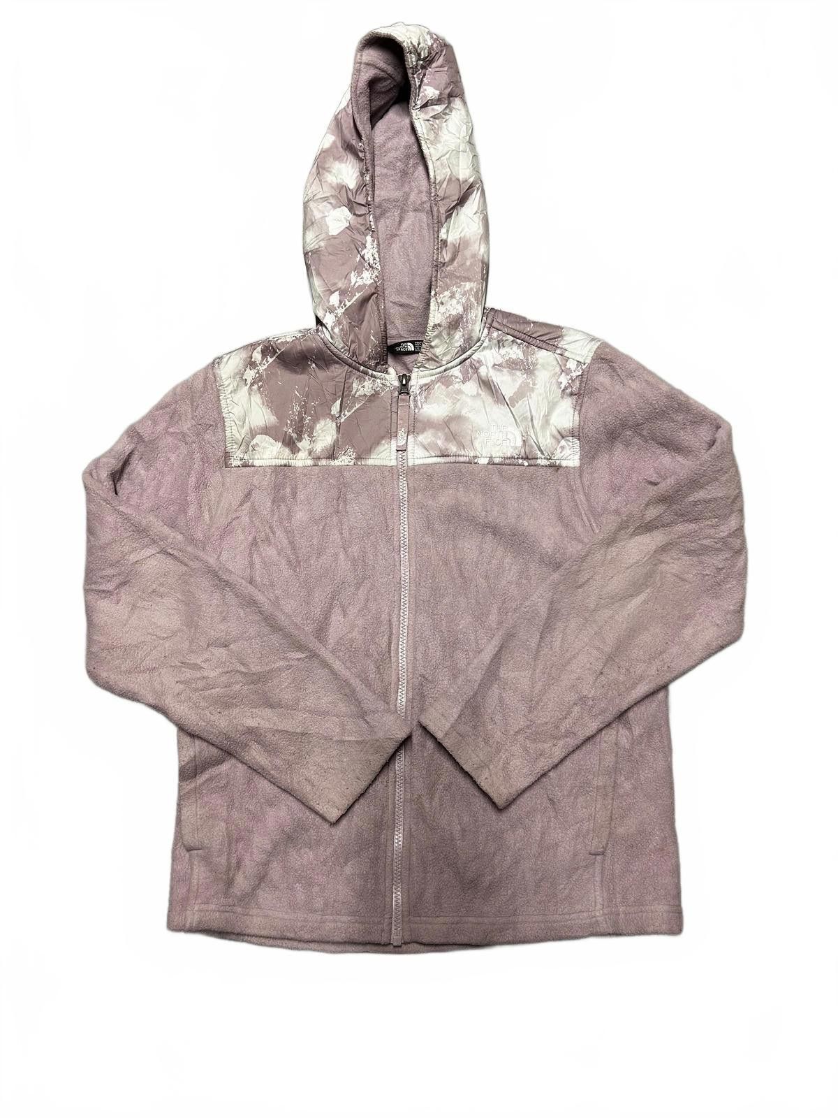 The North Face The North Face Youth Zip-Up Hoodie - Stylish Purple Design Size US L / EU 52-54 / 3 - 1 Thumbnail