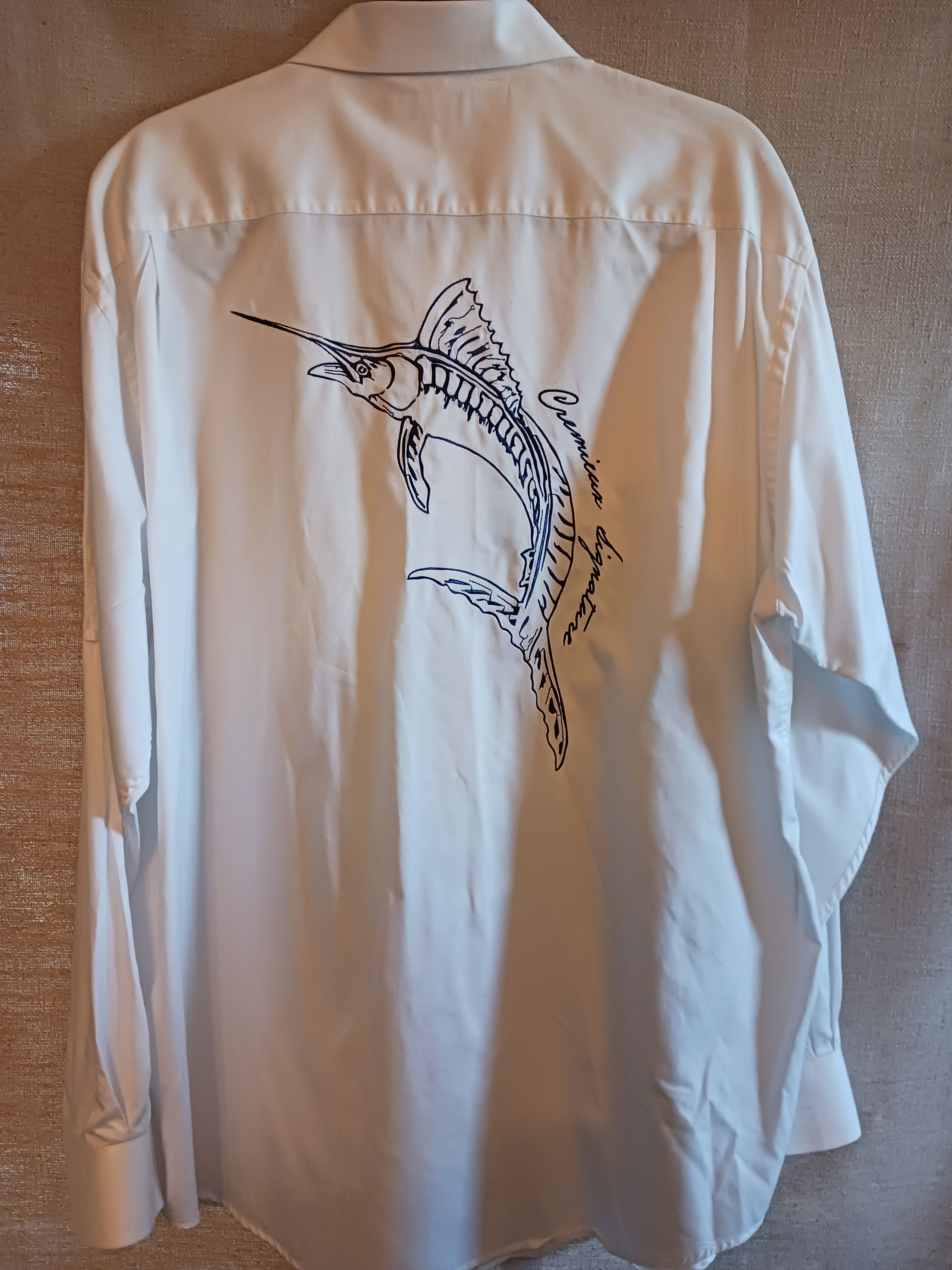 Daniel Cremieux Embroidered Nautical Theme Long Sleeve Shirt Size US L / EU 52-54 / 3 - 1 Thumbnail