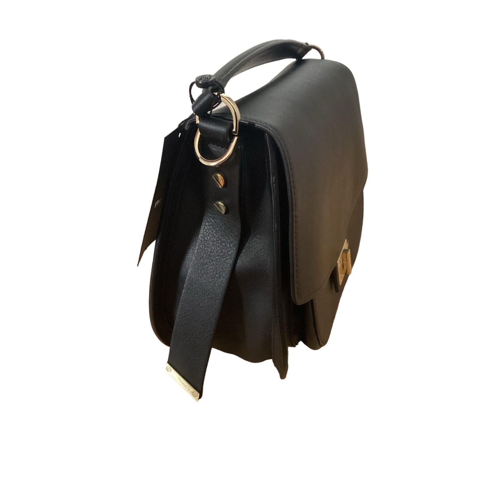 The Kooples NWT The Kooples Besace Lrg Hobo Crossbody Black Leather $485 Size ONE SIZE - 9 Thumbnail