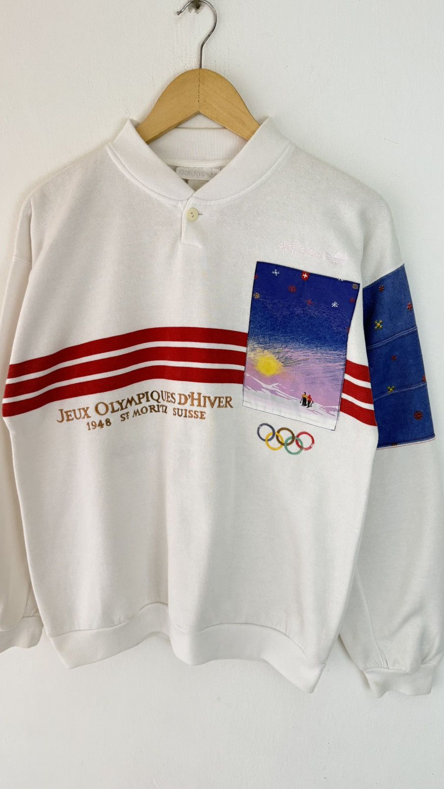 Adidas 80’s Adidas Olympic Moscow. Size US M / EU 48-50 / 2 - 3 Thumbnail