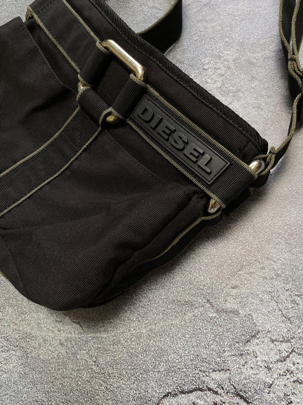 Diesel Diesel bag vintage black mens y2k Size ONE SIZE - 3 Thumbnail