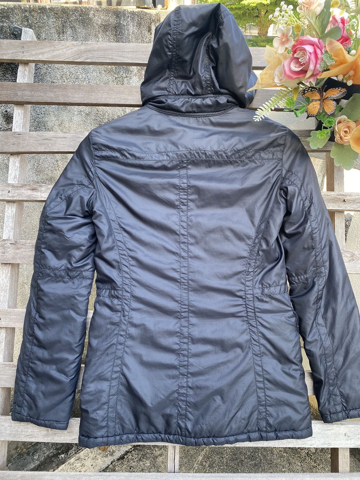 Hysteric Glamour Hysteric Glamour Spell Out Hooded Puffer Jacket Size S / US 4 / IT 40 - 6 Thumbnail