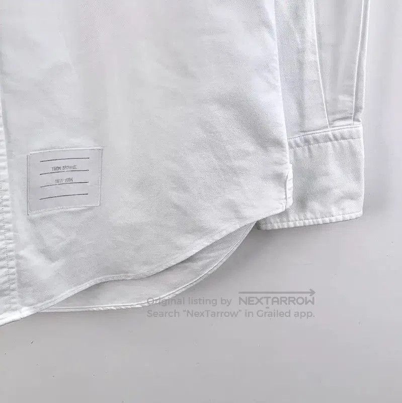 Thom Browne Thom Browne Women's White Cotton Shirt . Size XS / US 0-2 / IT 36-38 - 4 Thumbnail