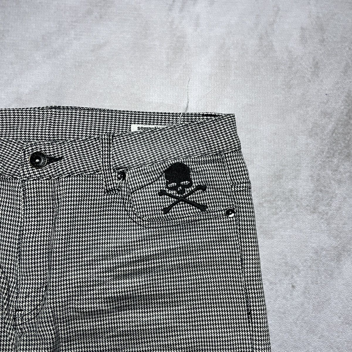 If Six Was Nine 2000’s Semantic Design - Skull Studded Pants Size US 30 / EU 46 - 6 Thumbnail