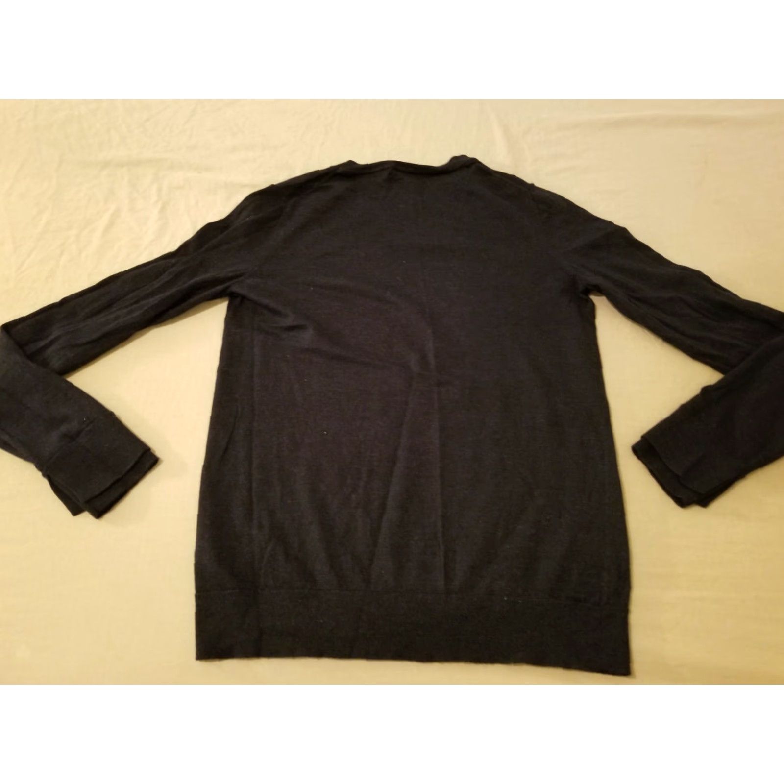 Banana Republic Banana Republic Wool Sweater M Medium Navy Blue Crew Mens Pullover Size M Blue Wool Sweater Banana Republic Men Size US M / EU 48-50 / 2 - 5 Thumbnail
