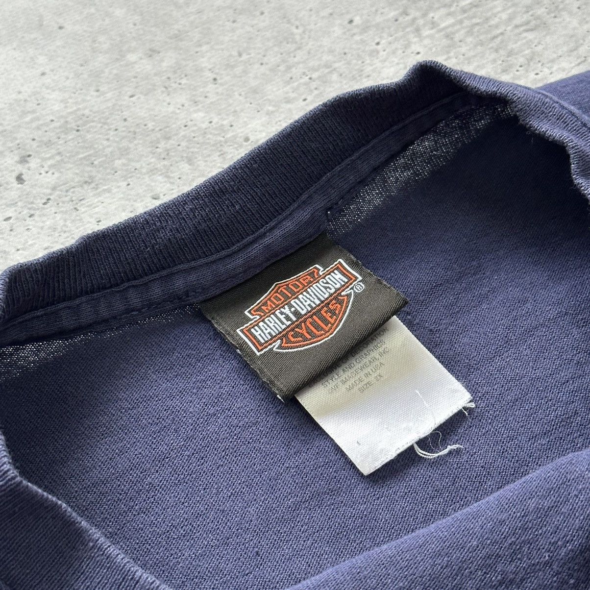 Vintage Harley Davidson Switzerland Blue T-shirt Men’s Size 2XL Size US XXL / EU 58 / 5 - 9 Thumbnail