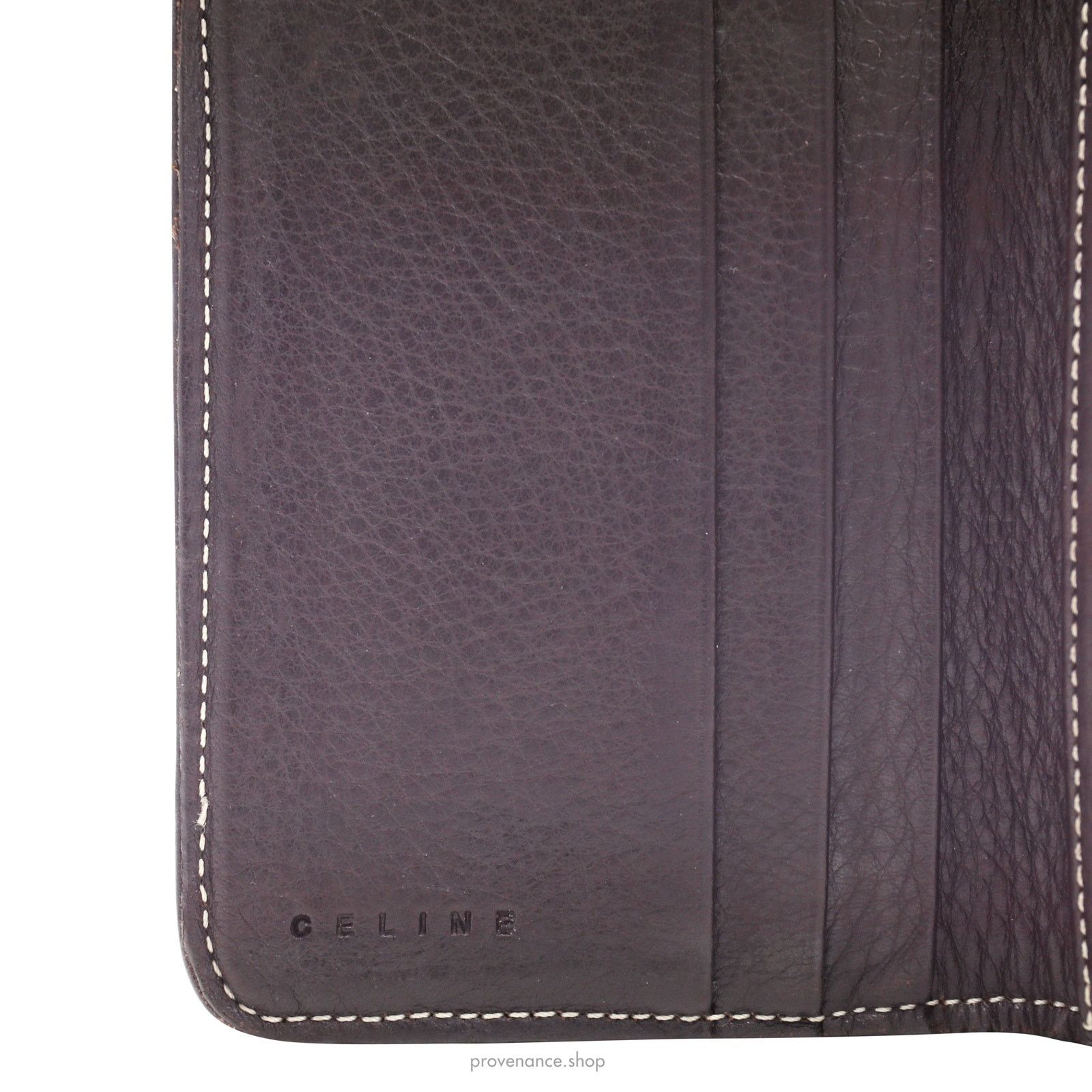 Celine 🔴 Celine Pocket Organizer Wallet - Triomphe Jacquard Size ONE SIZE - 6 Thumbnail