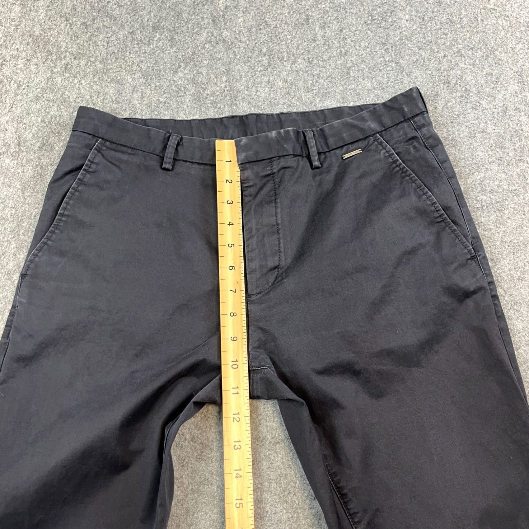 Hugo Boss Hugo Boss Chino Trousers Pants Slim Tapered 32 32 Navy Blue Stretch Preppy Mens Trousers Boys? Size US 32 / EU 48 - 5 Thumbnail