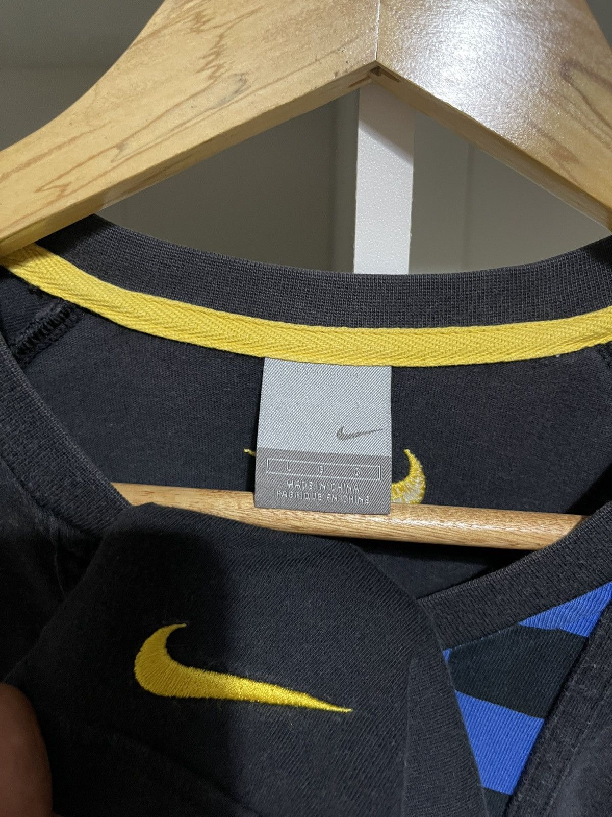 Nike Vintage 2006 Nike x Inter Milan Rare Design Size US L / EU 52-54 / 3 - 3 Thumbnail