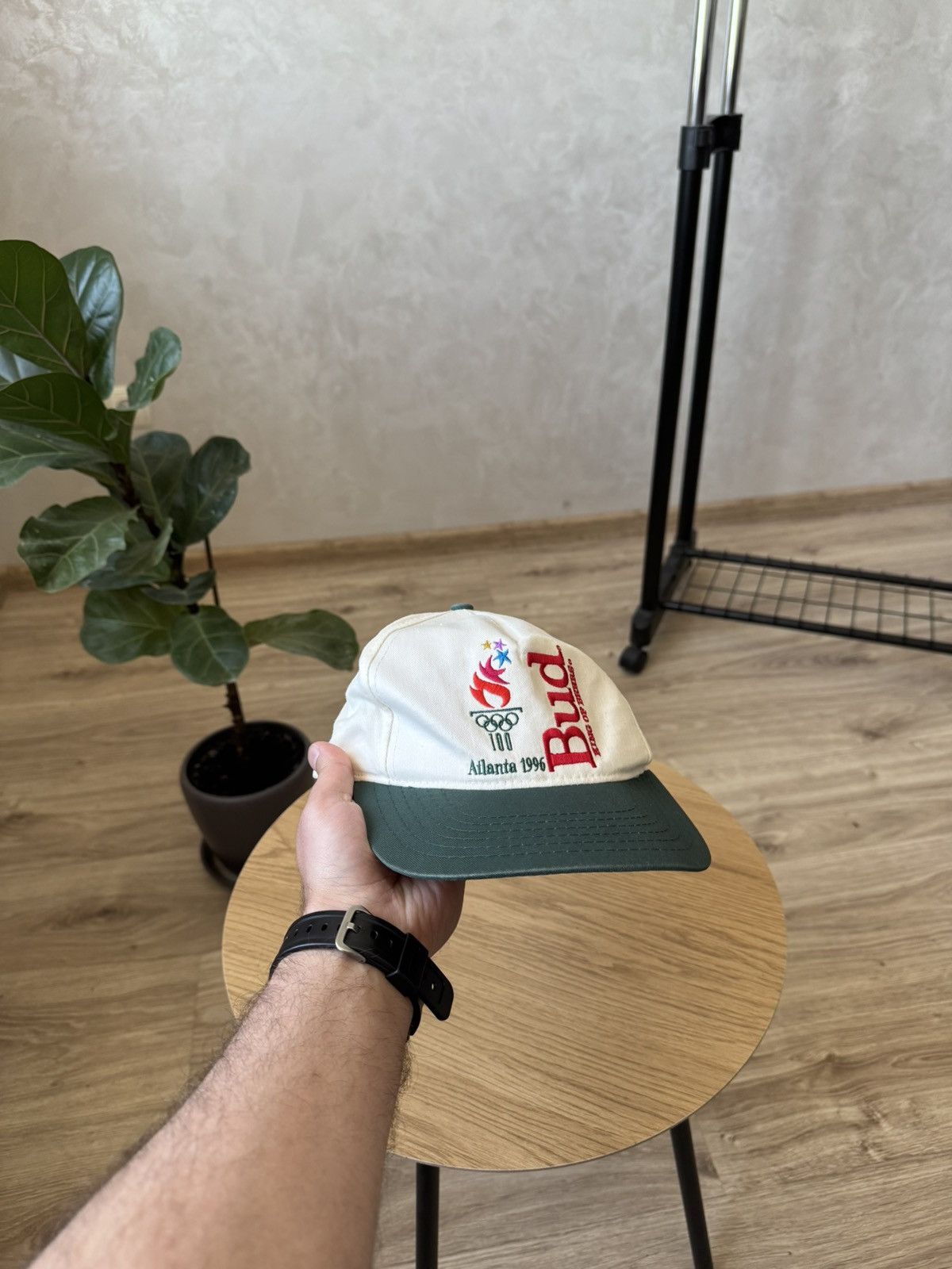 Reebok Vintage Reebok Atalanta 1996 Bud Cap Size ONE SIZE - 1 Thumbnail