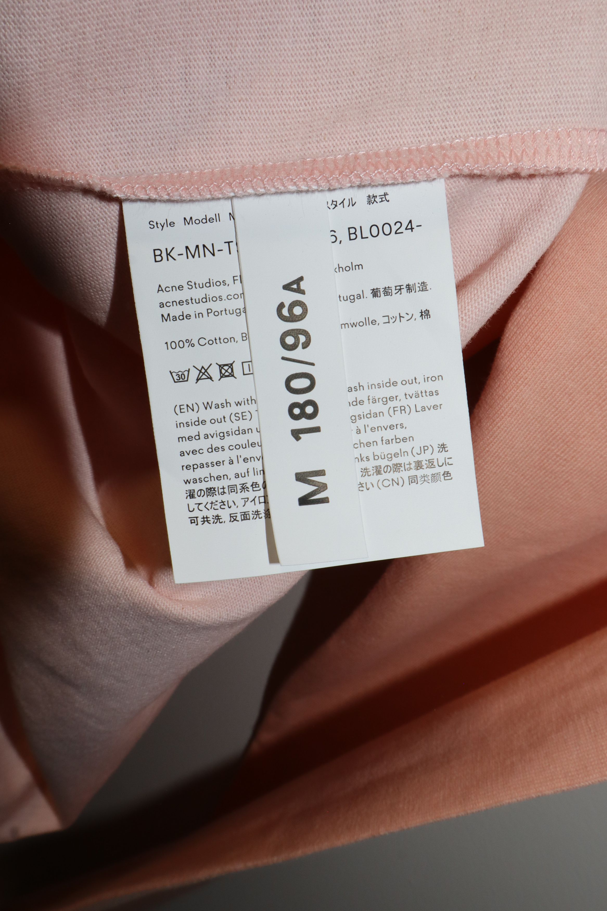 Acne Studios Printed sleeve t-shirt Size US M / EU 48-50 / 2 - 7 Thumbnail