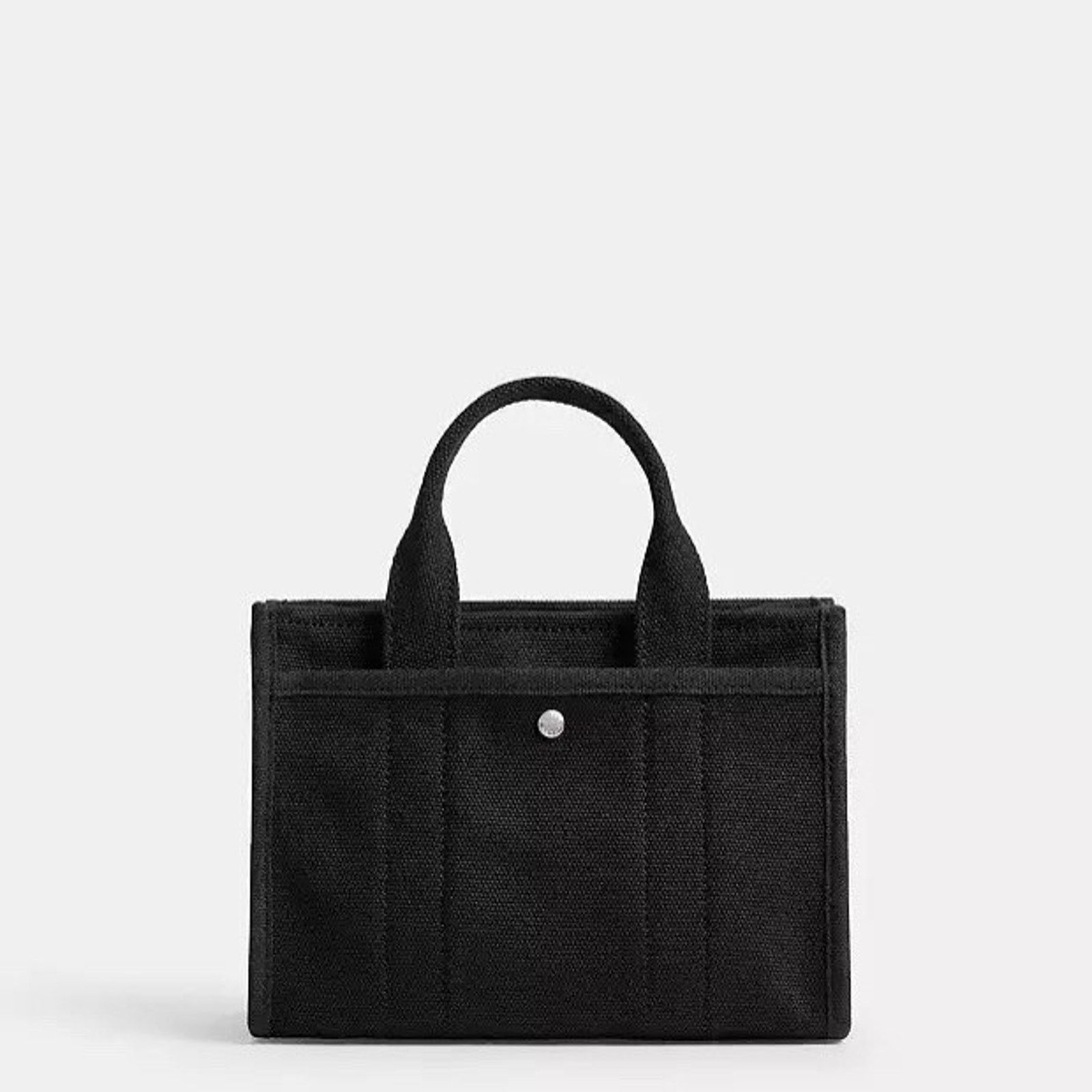Coach NWT COACH Cargo Tote Bag 20 CZ098 Silver/Black Canvas Size ONE SIZE - 10 Thumbnail