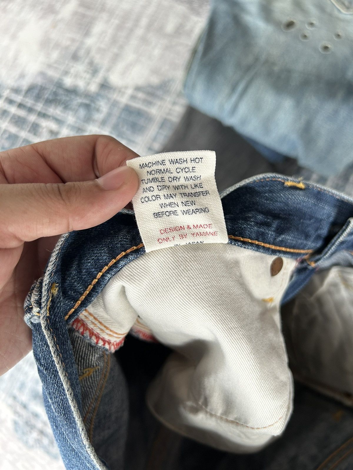 Evisu ‘2000’ Vintage Evisu Distressed Jeans Size US 30 / EU 46 - 19 Thumbnail