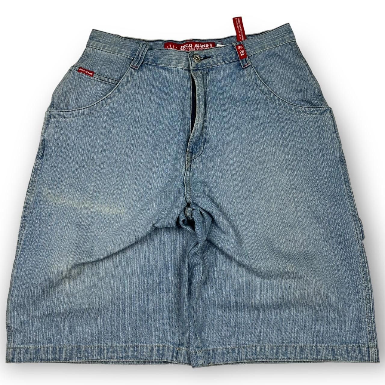 JNCO JNCO Men's Blue Shorts Size US 32 / EU 48 - 4 Thumbnail
