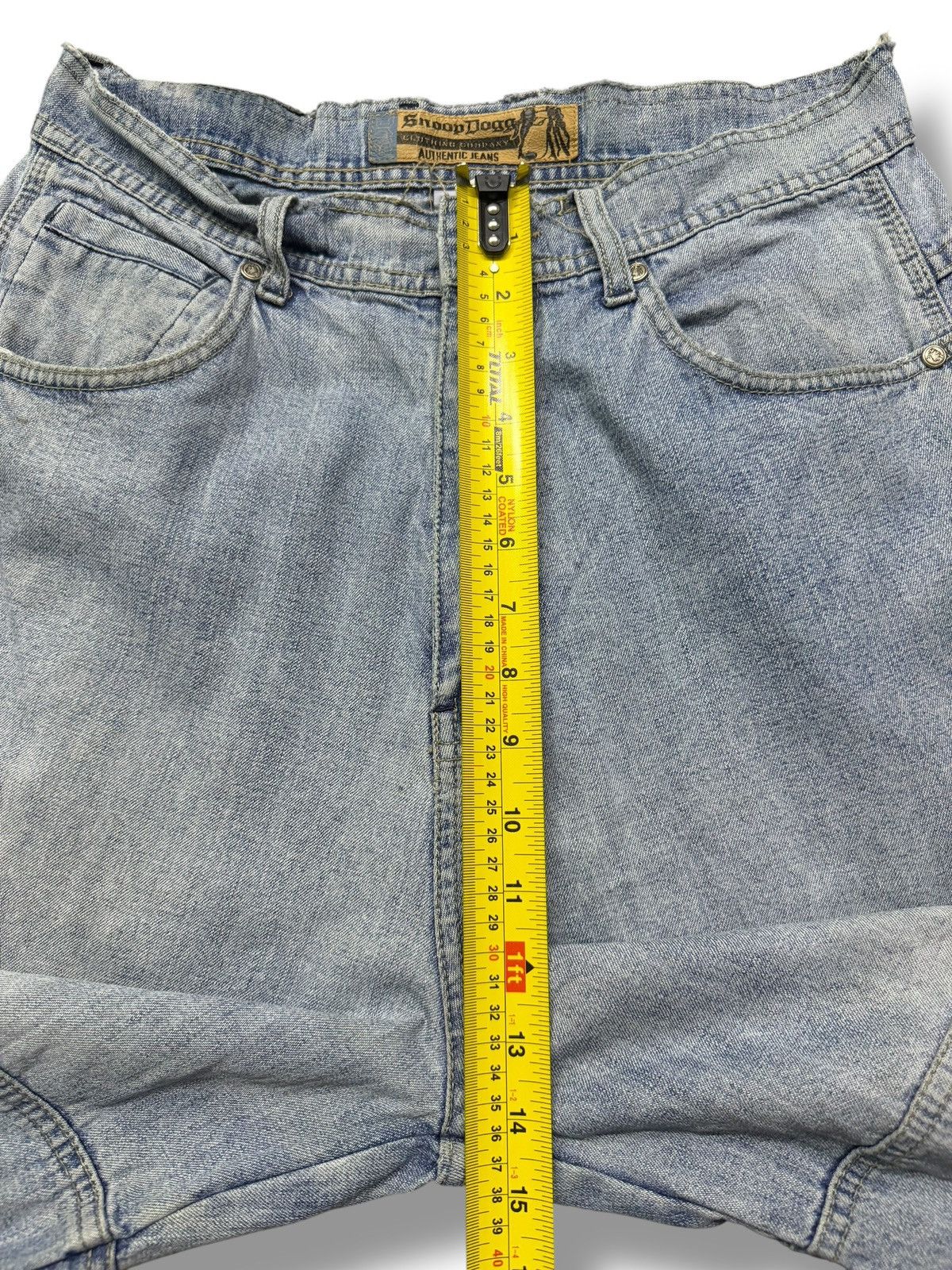 Snoop Dogg Vintage Snoop Dogg Clothing Company Baggy Distressed Denim Size US 31 - 15 Thumbnail