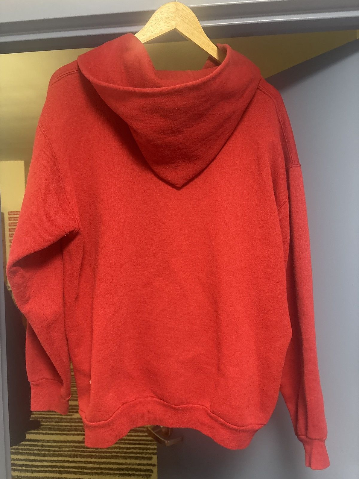 Russell Athletic Vintage 80s St. Bernards School Russell Athletic Red Hoodie Size US XL / EU 56 / 4 - 3 Thumbnail