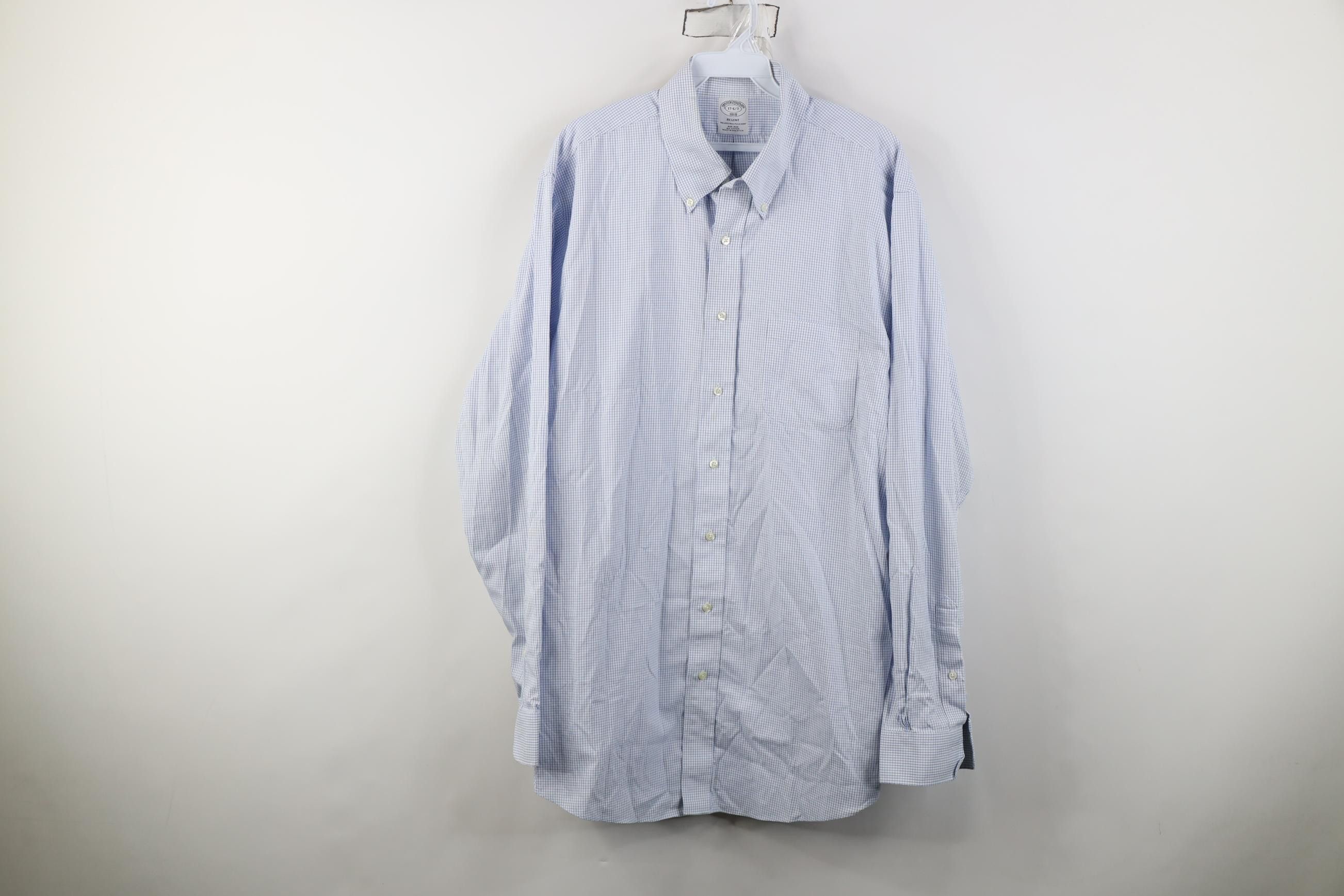 Brooks Brothers Vintage Brooks Brothers Cotton Button Down Shirt OCBD Plaid Size US M / EU 48-50 / 2 - 1 Thumbnail