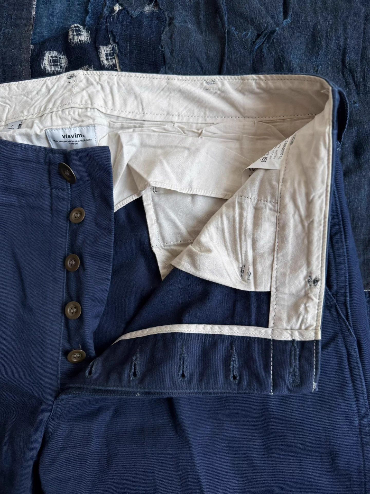 Visvim VISVIM 13SS Chino Pants 9/10 Blue Size 3 Size US 36 / EU 52 - 7 Thumbnail