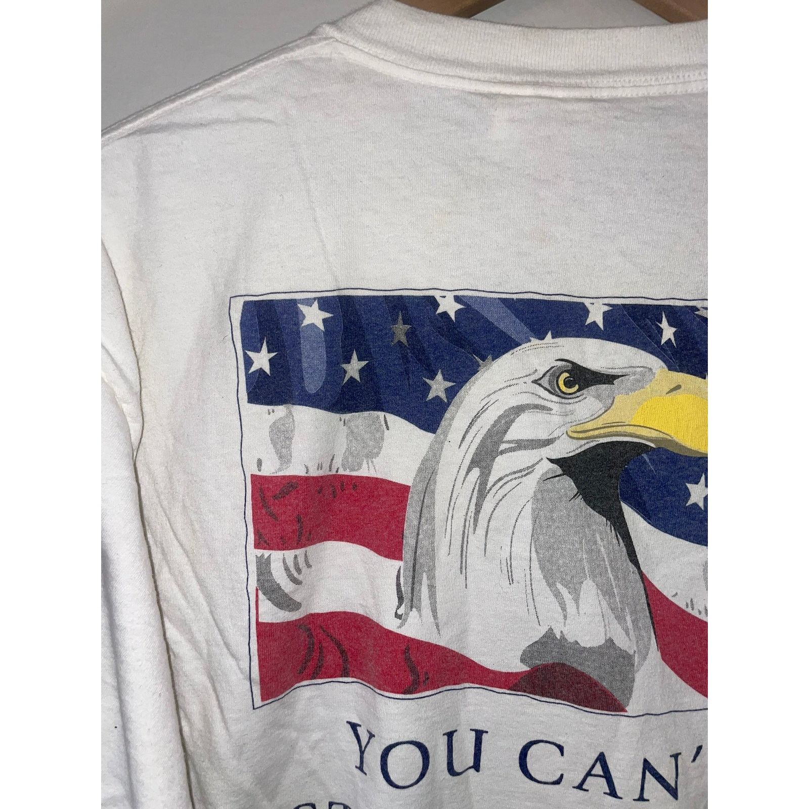 Vintage Vintage America Shirt You Can't my Dream Eagle USA Tee Size US XL / EU 56 / 4 - 8 Thumbnail