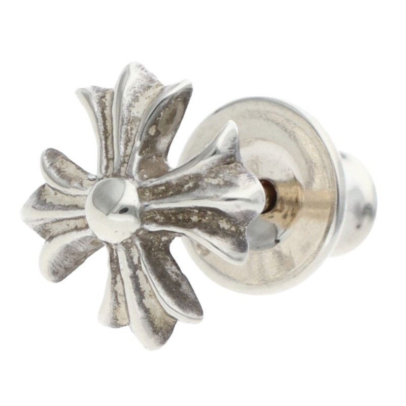 Chrome Hearts Chrome Hearts CH Plus Stud Silver Earring Size ONE SIZE - 1 Thumbnail