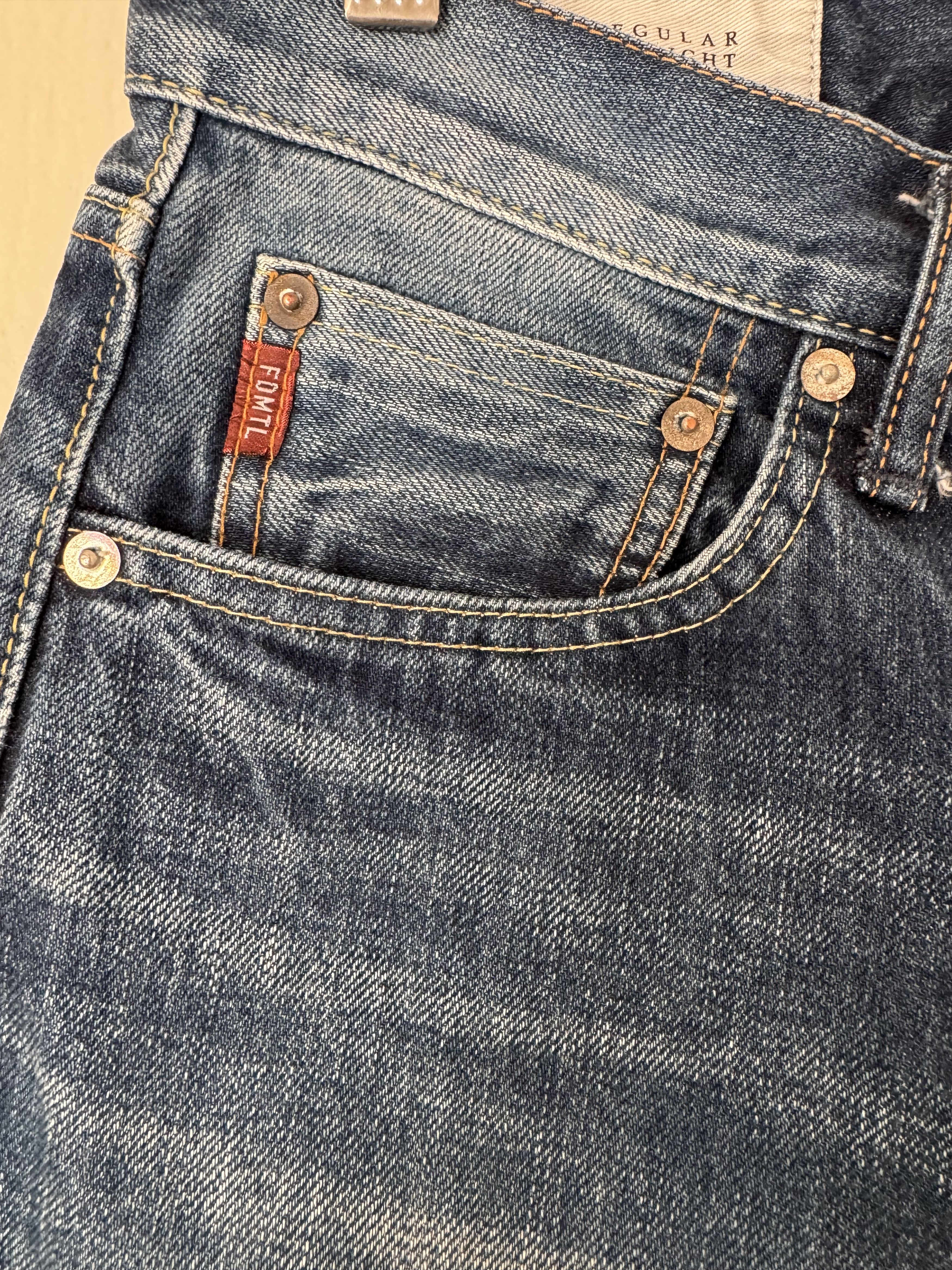 FDMTL FDMTL Regular Straight Denim Size US 32 / EU 48 - 4 Thumbnail