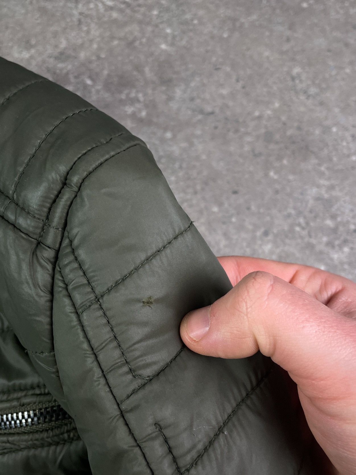 Diesel × Vintage Vintage Y2K diesel Military down Puffer Bomber jacket Size US M / EU 48-50 / 2 - 6 Thumbnail