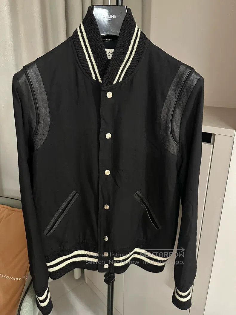 Saint Laurent Paris Saint Laurent Paris Vintage Black Patchwork Lamb Fur Black Size US M / EU 48-50 / 2 - 1 Thumbnail