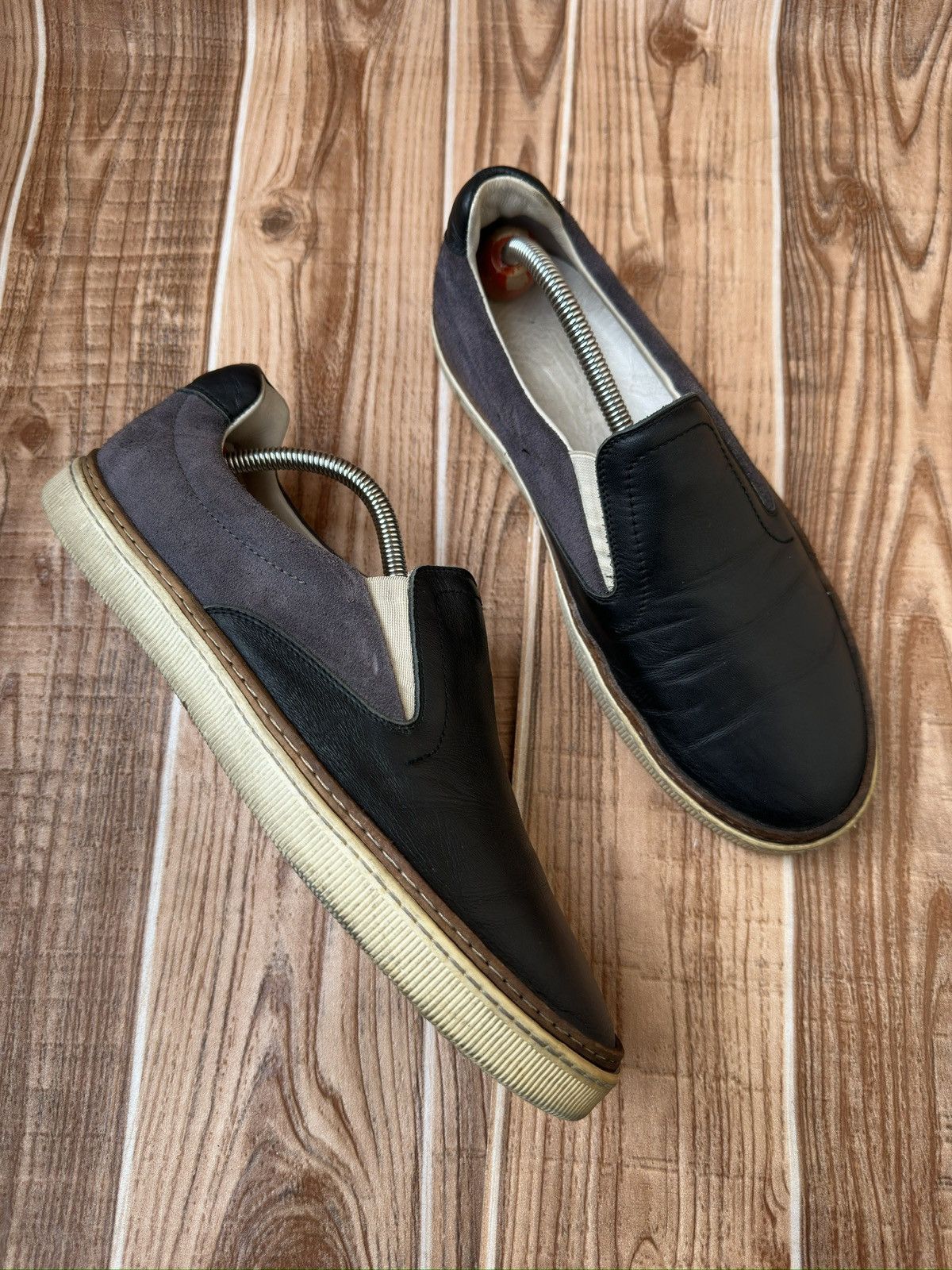 Maison Margiela Maison Martin Margiela Ss15 Slip On Black Leather Suede. Size US 9 / EU 42 - 11 Thumbnail