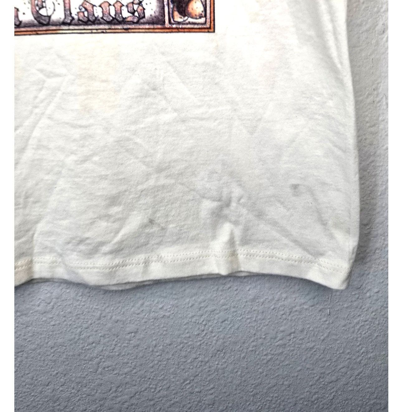 Jerzees × Vintage Vintage Santa Claus Shirt Beige M Father Christmas Tee Size US M / EU 48-50 / 2 - 5 Thumbnail