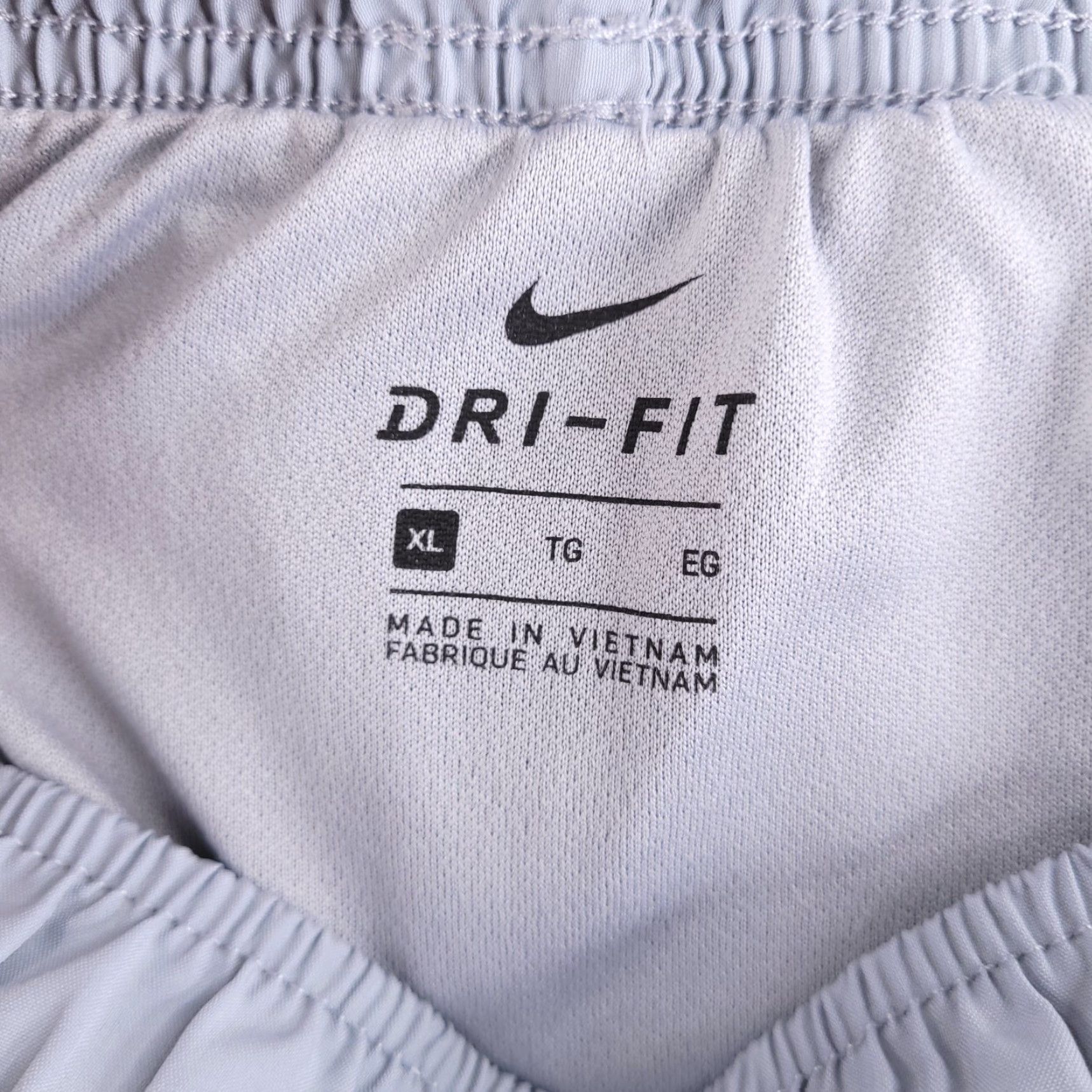Nike Nike Shorts Womens XL Gray Tempo Brief Lined running Liner Polyester Dri Fit Size 40" / US 18 - 4 Thumbnail