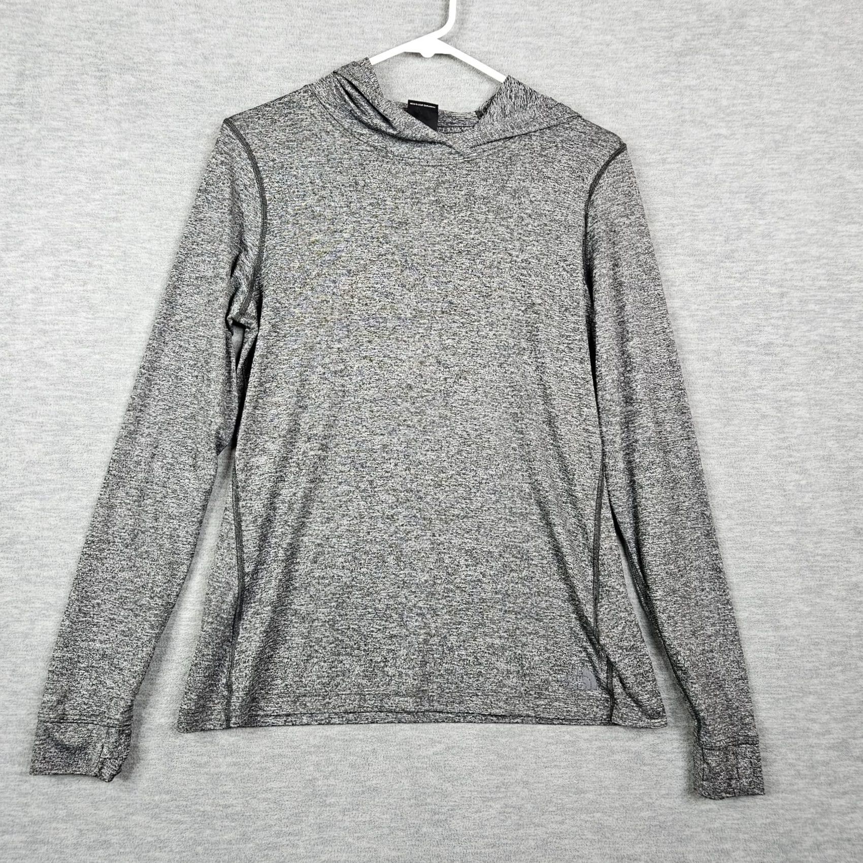 The North Face The North Face Women’s Heather Gray Long Sleeve Light Weight Hoodie Top M Gray Regular Activewear Top Women’s Sports Size M / US 6-8 / IT 42-44 - 2 Thumbnail