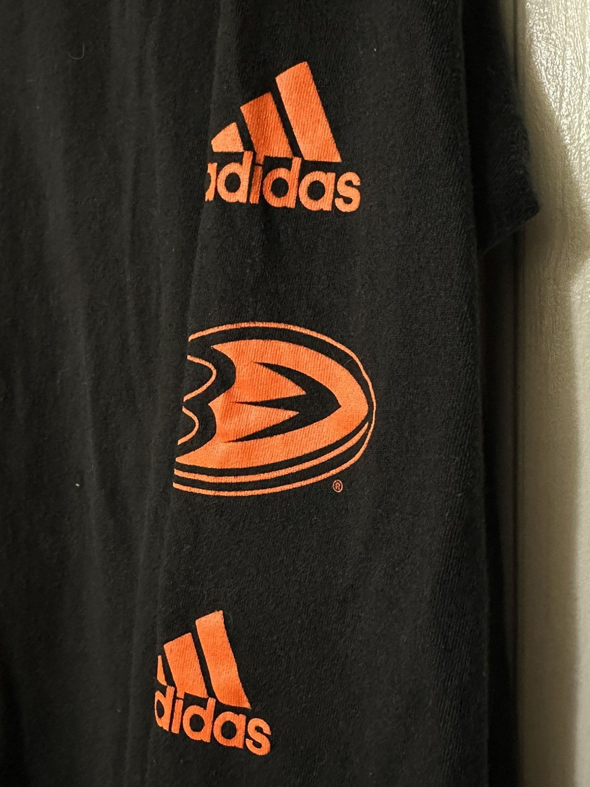 Adidas NHL Anaheim Ducks Adidas Long Sleeve Shirt Amplifier Size US XL / EU 56 / 4 - 3 Thumbnail