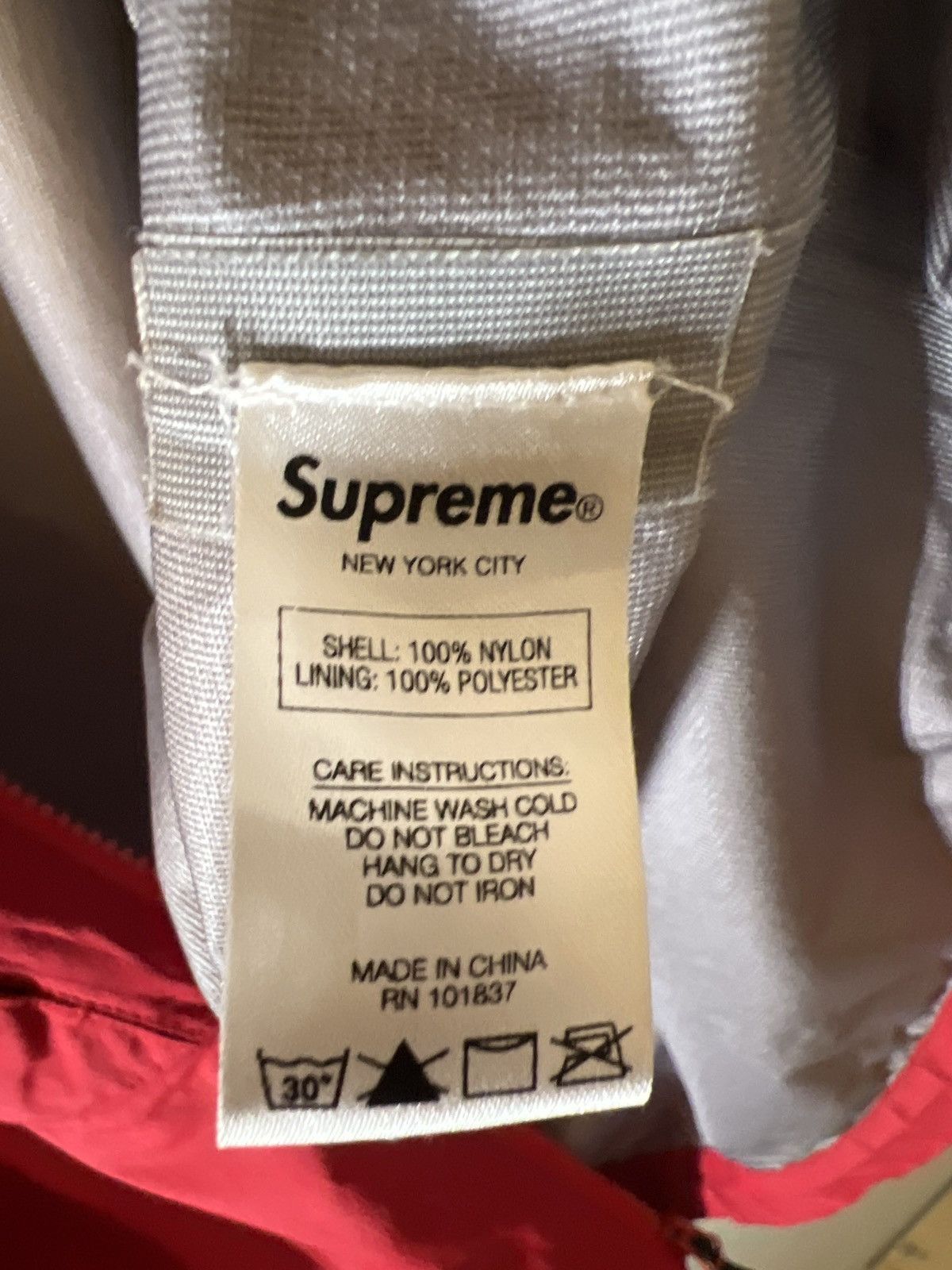 Supreme Supreme taped seam jacket Size US M / EU 48-50 / 2 - 9 Thumbnail