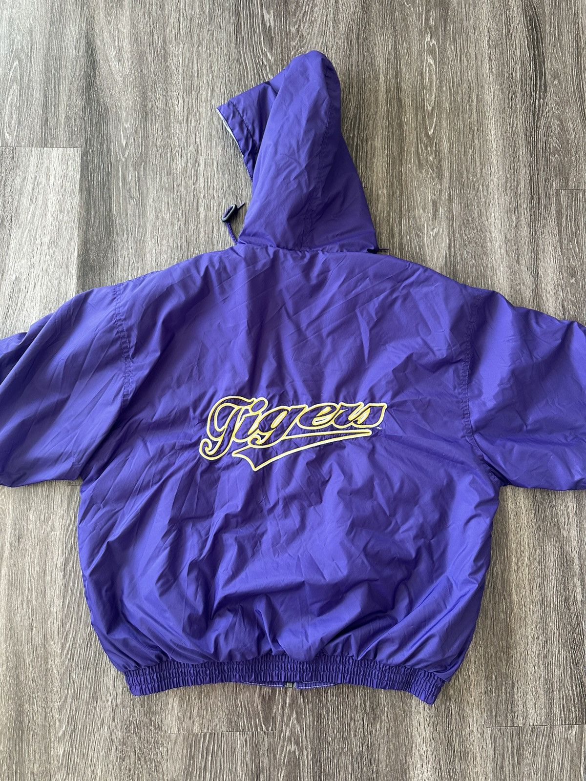Vintage LSU Reversible Zip-Up Hoodie Size US L / EU 52-54 / 3 - 2 Thumbnail