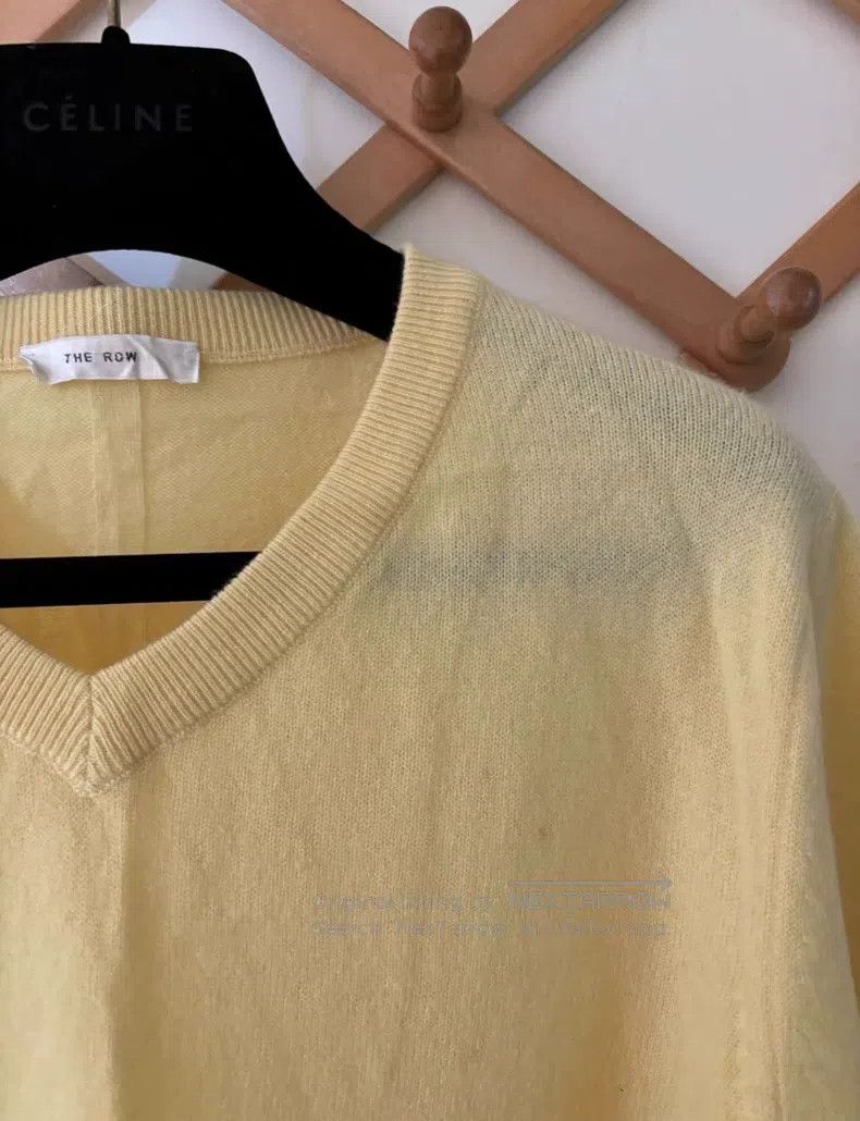 The Row The Row Yellow cashmere sweater Size S / US 4 / IT 40 - 4 Thumbnail