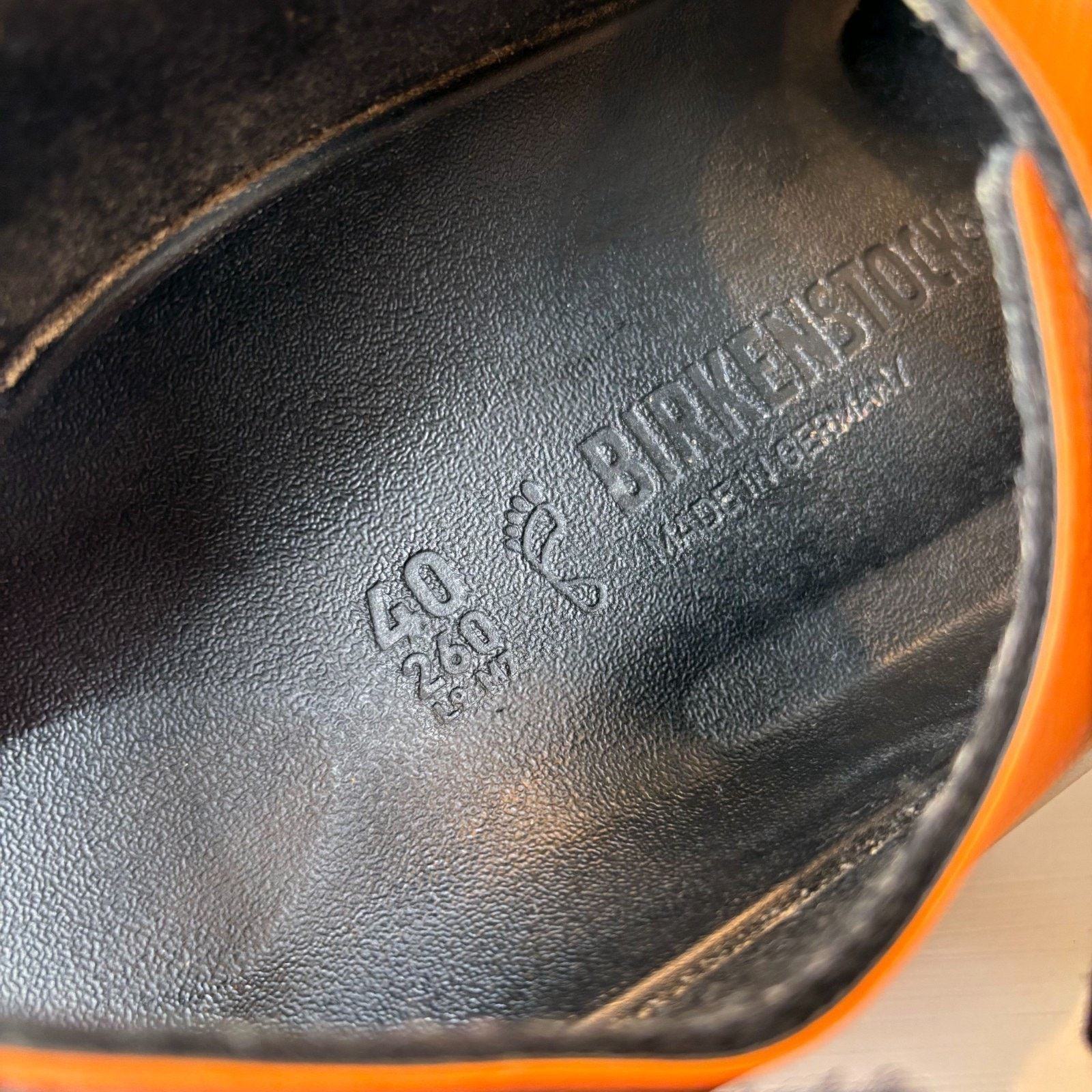 Birkenstock Birkenstock Tatacoa Sandals Orange Black Rugged Trail L9 M7 Size US 7 / EU 40 - 10 Thumbnail