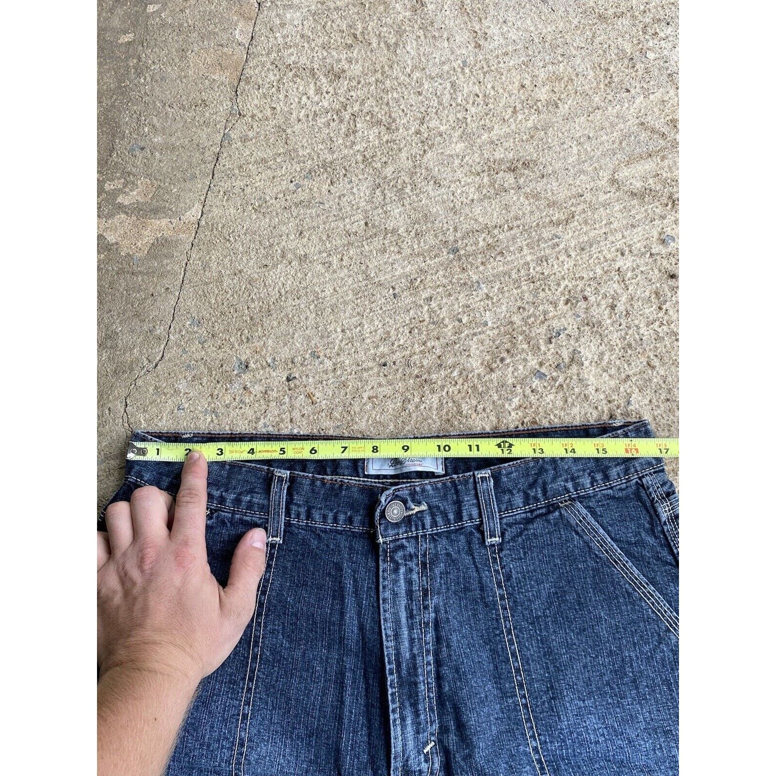 Levi's Vintage LEVIS Carpenter Jean Jorts 33 Denim Baggy Shorts Size US 33 - 8 Thumbnail