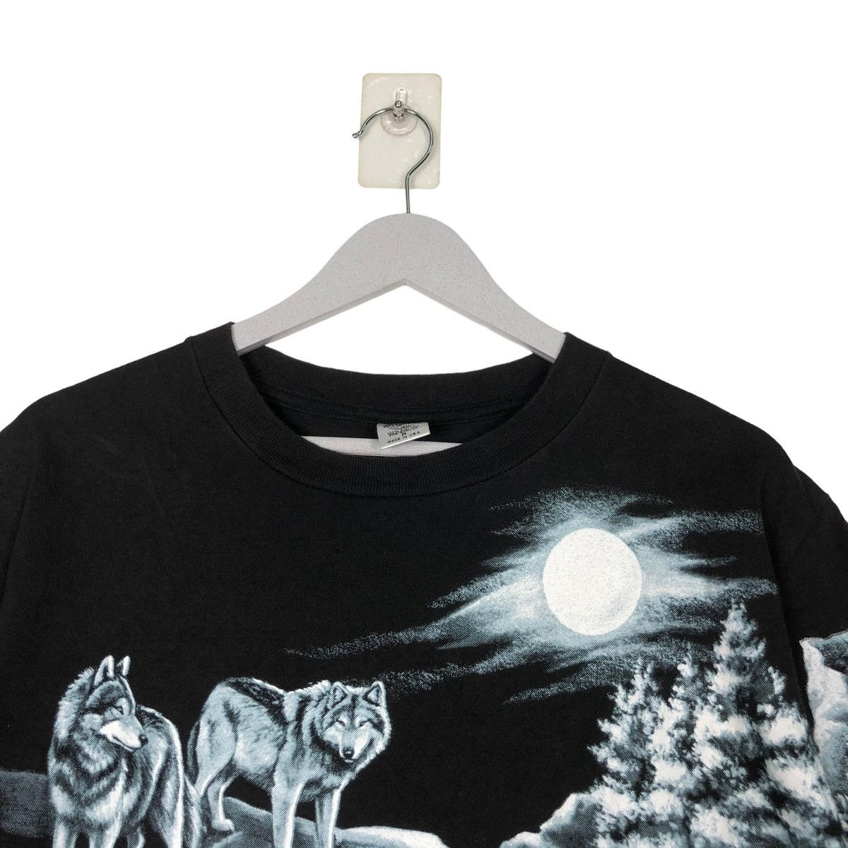 Vintage 🔥90’s Vintage Turners Original Wolf Big Logo T-Shirt Size US M / EU 48-50 / 2 - 4 Thumbnail