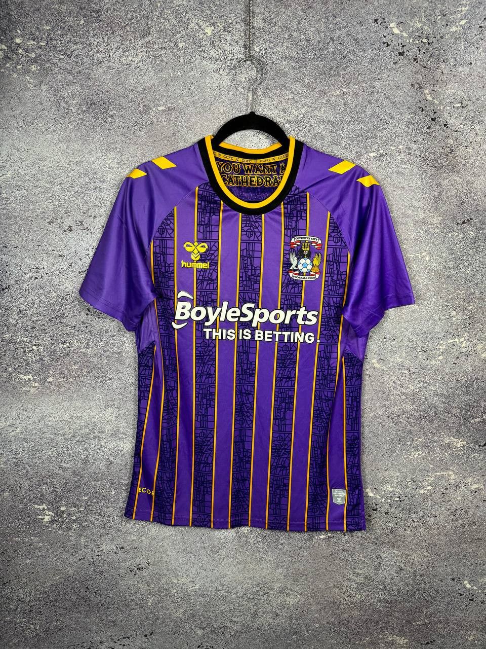 Hummel Coventry City 2022/23 Away Hummel Soccer Jersey Small Size US S / EU 44-46 / 1 - 1 Thumbnail